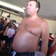 Illustration for article titled Here Is A Blurry Photo Of Bret Bielema Shirtless And Holding Some Sort Of Pinkish Drink